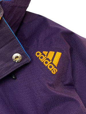 00s Purple Adidas Windbreaker Men's Large
