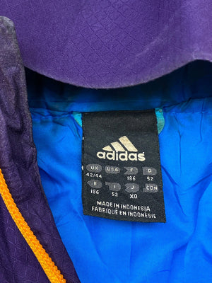 00s Purple Adidas Windbreaker Men's Large