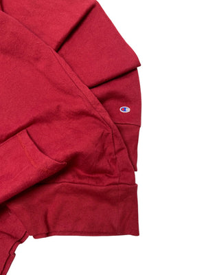 Red Champion Badge Hoodie Men's Medium