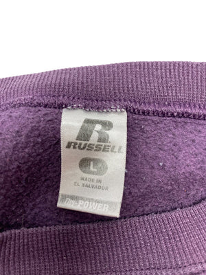 Purple Russell Sweatshirt Men's Large