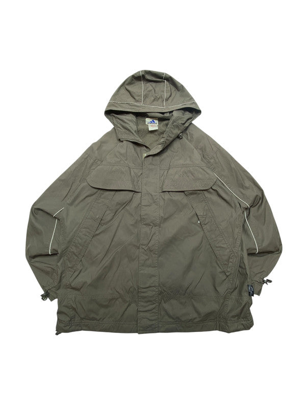 90s Grey Adidas Windbreaker Men's Medium