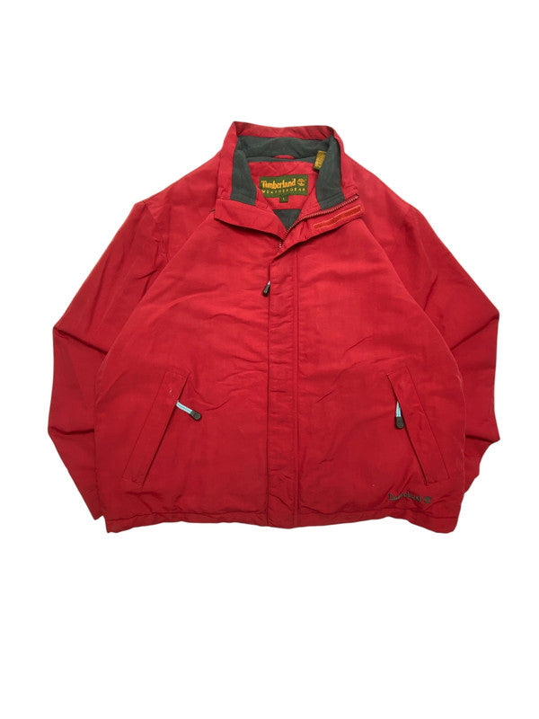 Red Timberland Windbreaker Men's Large