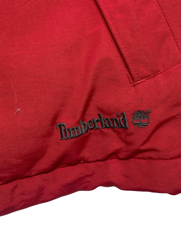 Red Timberland Windbreaker Men's Large