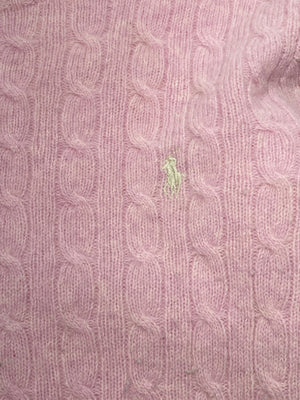 Pink Ralph Lauren Jumper Women's Large