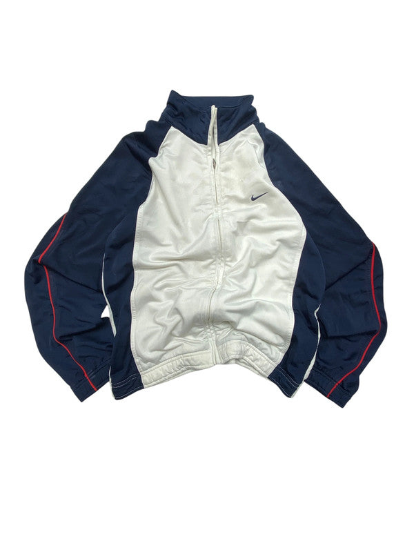 00s White Nike Tracksuit Jacket Men's Small