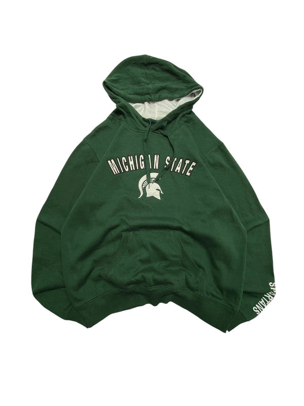 Green Colosseum Badge Hoodie Men's Large