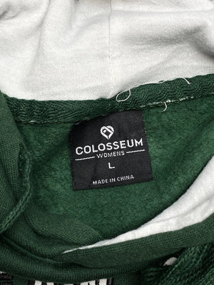 Green Colosseum Badge Hoodie Men's Large