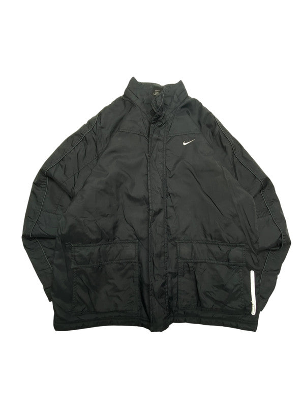 00s Black Nike Padded Jacket Men's XL