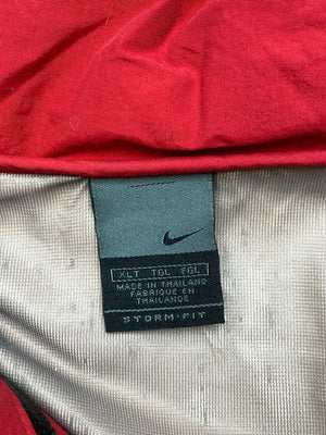 00s Red Nike England Windbreaker Men's XL