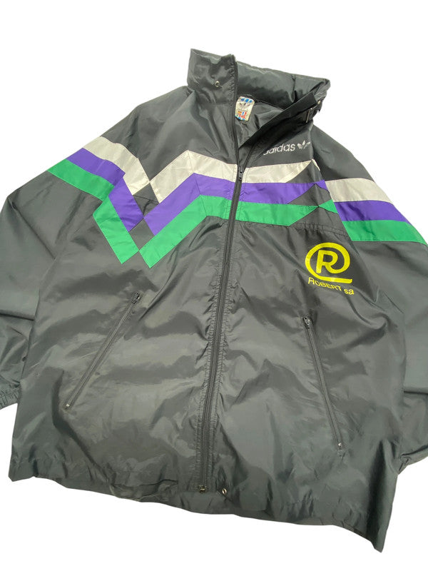 Black Adidas Windbreaker Men's XL