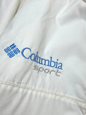 Cream Columbia Raincoat Women's Large