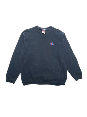 Navy Champion Sweatshirt Men's Small