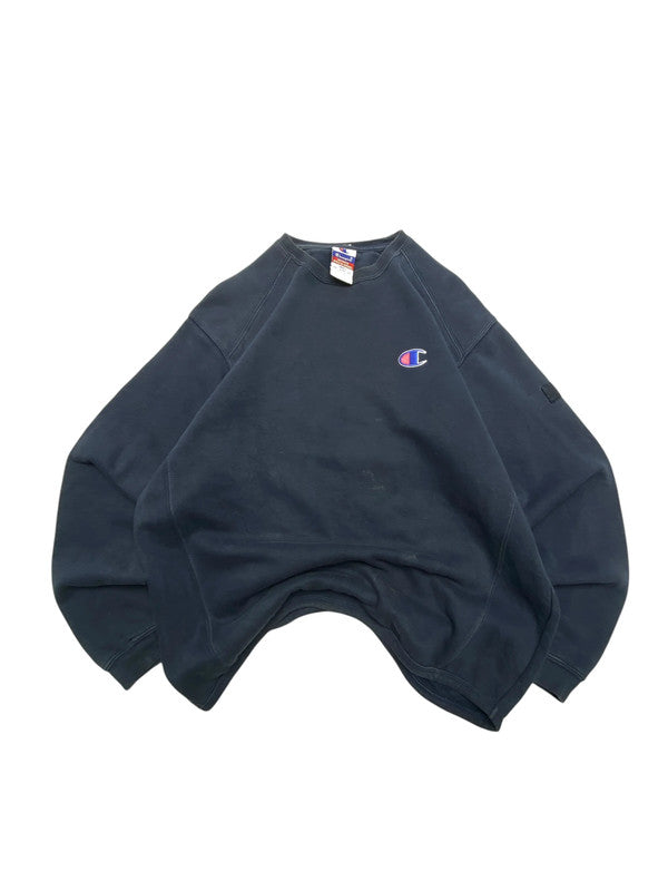 Navy Champion Sweatshirt Men's Small