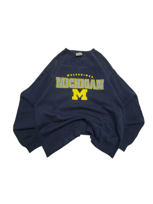Navy Lee Badge Sweatshirt Men's Medium