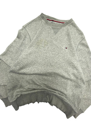 Grey Tommy Hilfiger Sweatshirt Men's Small