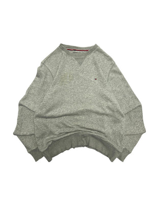 Grey Tommy Hilfiger Sweatshirt Men's Small
