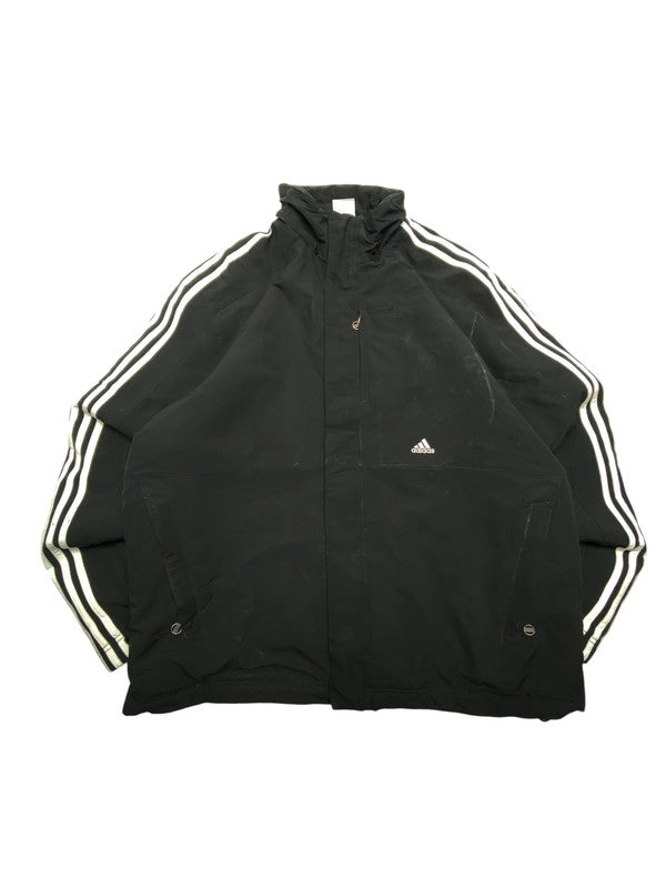 00s Black Adidas Windbreaker Men's XL