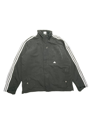 00s Black Adidas Windbreaker Men's XL