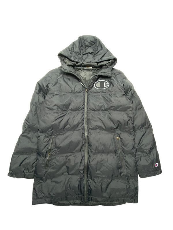 Black Champion Puffer Jacket Men's Medium