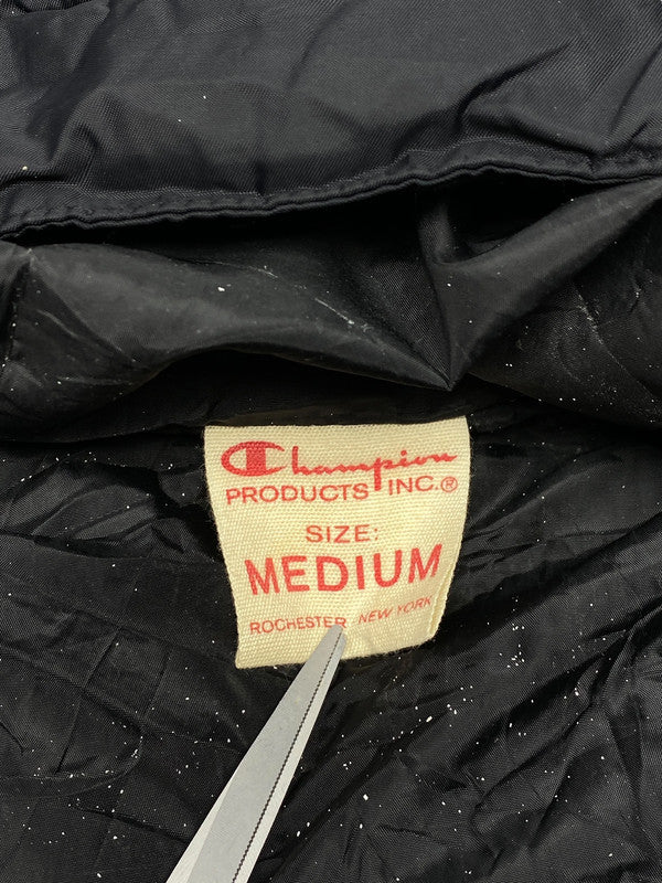 Black Champion Puffer Jacket Men's Medium