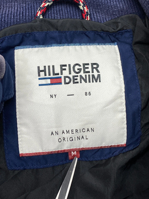 Blue Hilfiger Denim Puffer Jacket Men's Medium