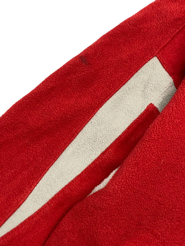 Vintage Red Nike Ohiostate Half-zip Fleece Men's Medium