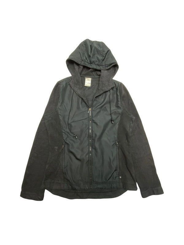 Black Adidas Windbreaker Women's Medium