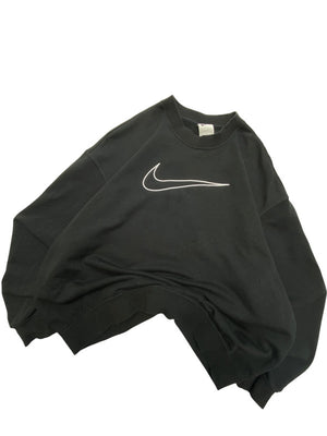 Black Nike Embroidery Sweatshirt Men's Small