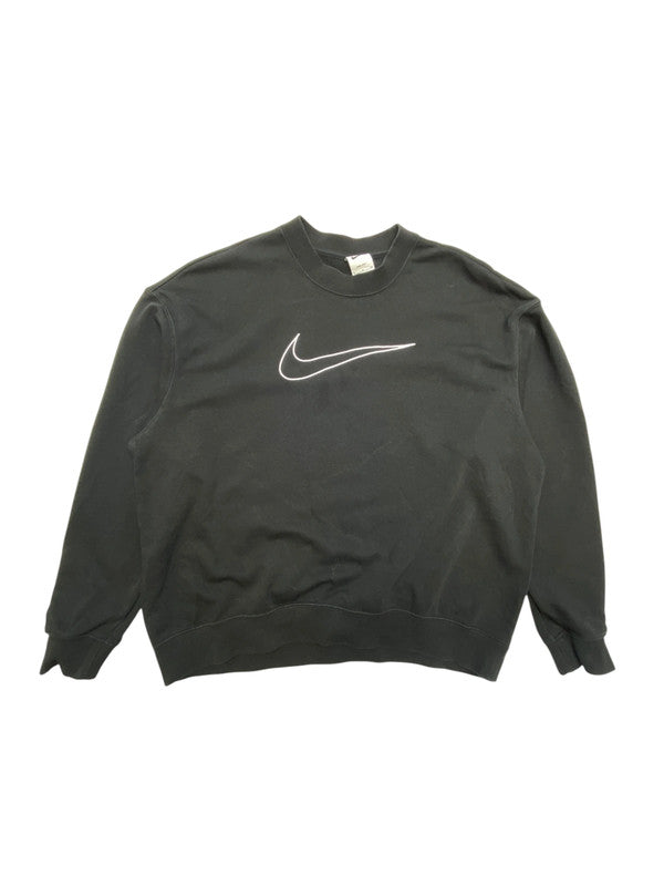 Black Nike Embroidery Sweatshirt Men's Small