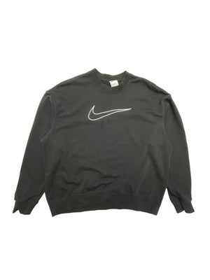 Black Nike Embroidery Sweatshirt Men's Small