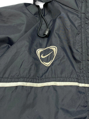 Vintage Black Nike Team Windbreaker Men's Large