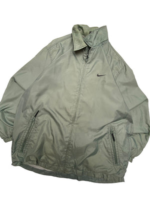 Green Nike Windbreaker Men's Medium