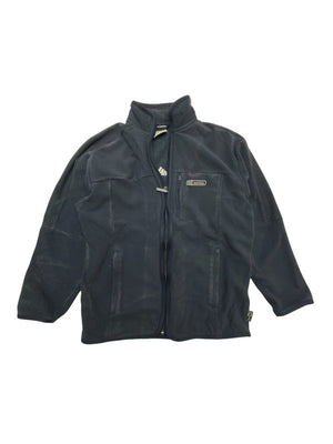00s Black Adidas Fleece Jacket Men's XS