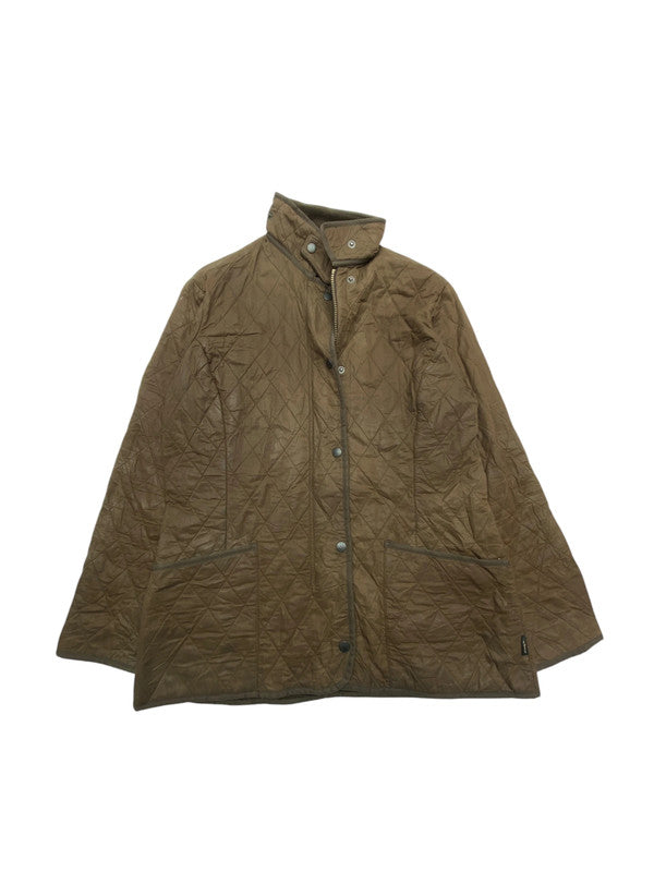 Brown Barbour Quilted Jacket Women's XL