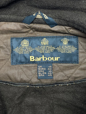 Brown Barbour Quilted Jacket Women's XL