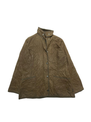 Brown Barbour Quilted Jacket Women's XL