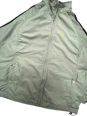 Grey Adidas Windbreaker Men's Large