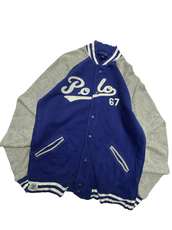 Blue Ralph Lauren Varsity Jacket Women's Large