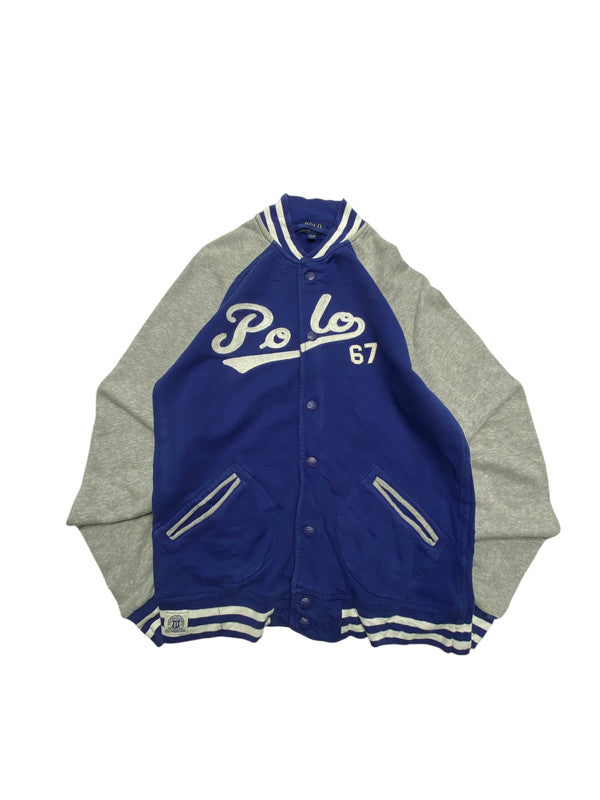 Blue Ralph Lauren Varsity Jacket Women's Large