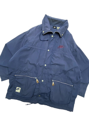 Navy Nike Windbreaker Men's Medium