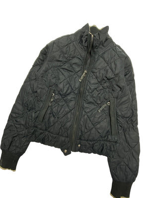 Black Hilfiger Denim Quilted Jacket Women's Medium