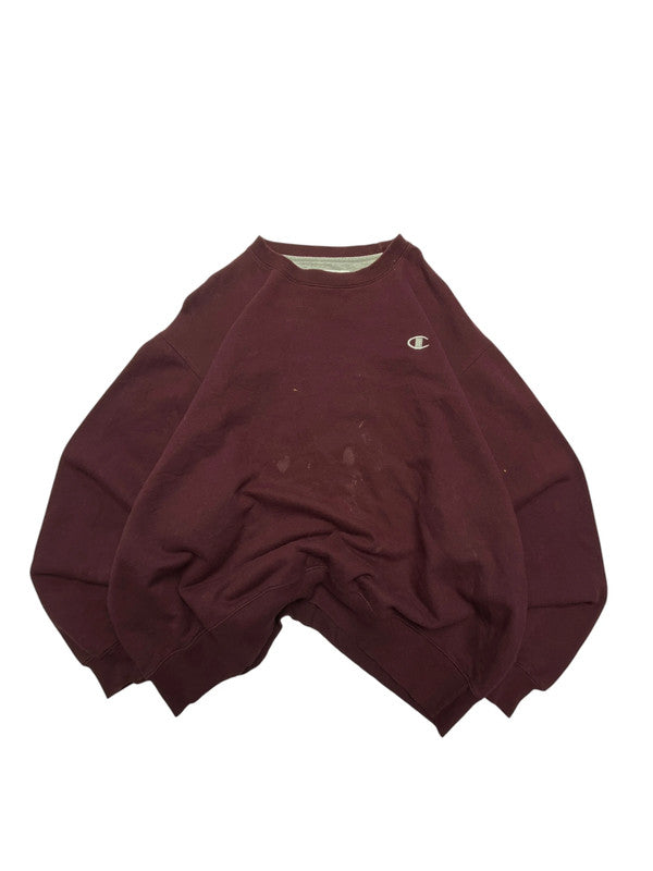 Burgundy Champion Eco Sweatshirt Men's XL