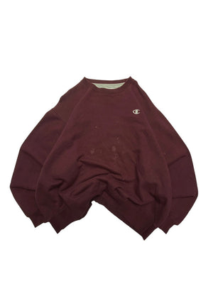 Burgundy Champion Eco Sweatshirt Men's XL