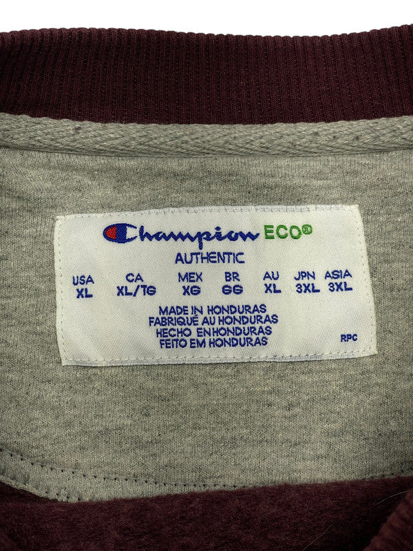 Burgundy Champion Eco Sweatshirt Men's XL