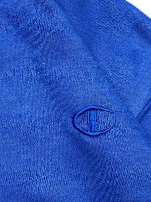 Blue Champion Zip-through Hoodie Men's Medium