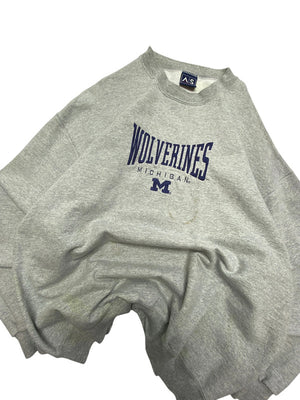 Grey AS Sports Embroidery Sweatshirt Men's XL