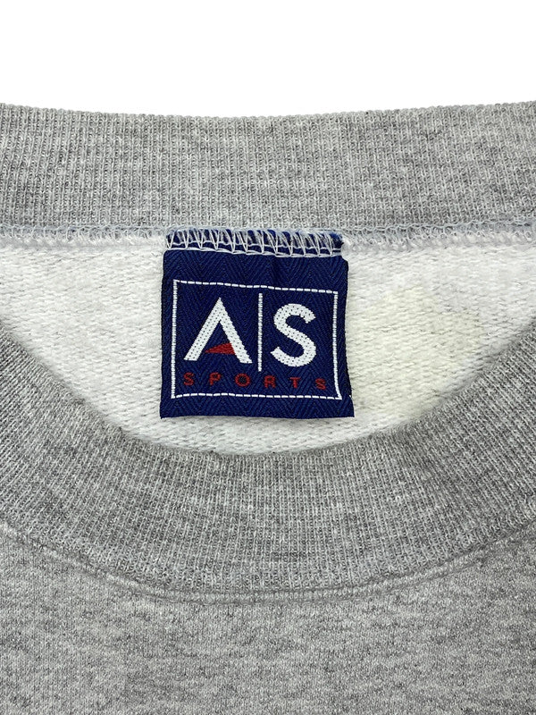 Grey AS Sports Embroidery Sweatshirt Men's XL