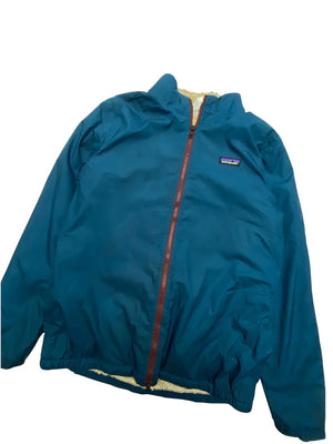 Blue-Beige Patagonia Reverse Jacket Women's Large