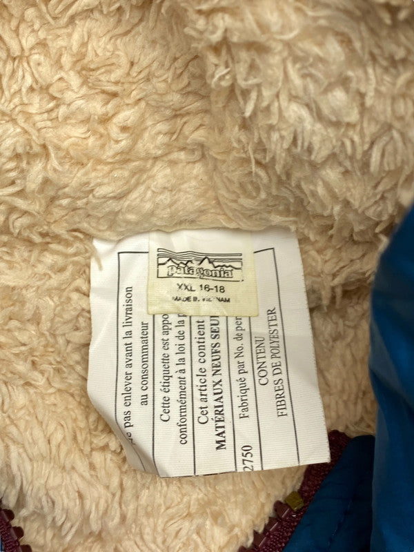 Blue-Beige Patagonia Reverse Jacket Women's Large