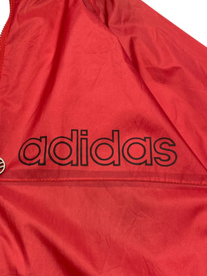 Vintage 90s Red Adidas Windbreaker Men's XL